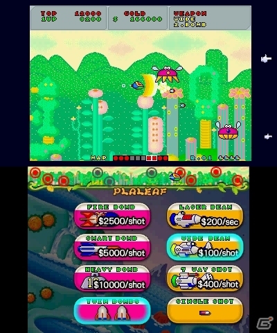 3DS「3D ファンタジーゾーン オパオパブラザーズ」が本日配信開始！「ウパウパ」モードなど「SPECIAL INFO」の情報を公開の画像1