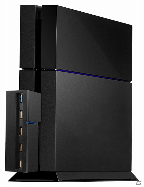 PS4本体のUSBポートを5つに増設！PS4用周辺アクセサリー「5ポートUSBハブ」が発売の画像2