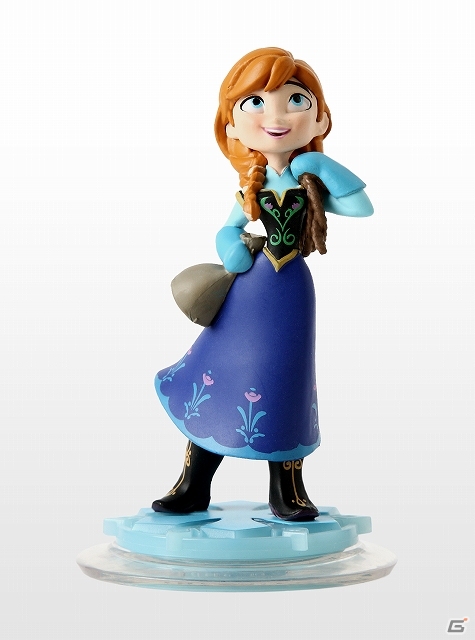 Wii U/3DS「ディズニーインフィニティ」対応キャラクターフィギュア第3弾「アナと雪の女王」が発売！の画像2
