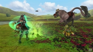 PS3/Xbox 360/Wii U/PC「モンスターハンターフロンティアGG」新フィールド「花畑」に新たな獣人種「ウルキー」が登場！GR500到達で秘伝防具GXが開放の画像10