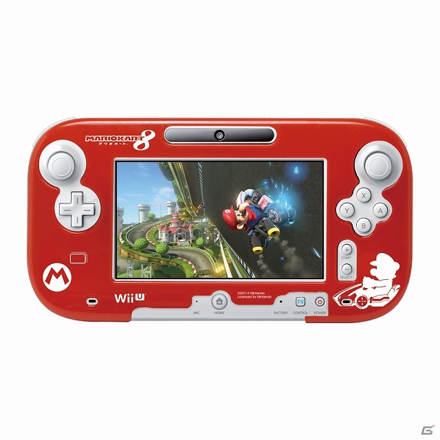 Wii U「マリオカート8」がもっと楽しくなる！Wiiリモコン用ハンドルアタッチメント＆Wii U Game Pad用プロテクトケースがゲームと同日発売の画像5