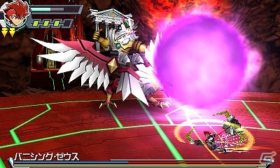 3DS「ガイストクラッシャー」イレイザーの首領「Ω」の野望を打ち砕け！最強のガイストとなる全知全能の神「バニシング・ゼウス」が登場の画像24