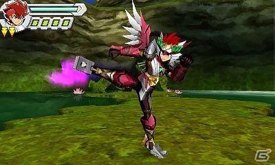 3DS「ガイストクラッシャー」イレイザーの首領「Ω」の野望を打ち砕け！最強のガイストとなる全知全能の神「バニシング・ゼウス」が登場の画像26