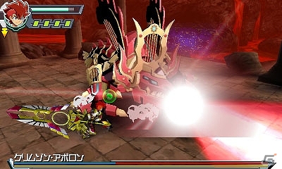 3DS「ガイストクラッシャー」イレイザーの首領「Ω」の野望を打ち砕け！最強のガイストとなる全知全能の神「バニシング・ゼウス」が登場の画像9