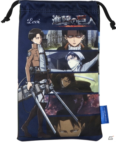 サイバーガジェット、アニメ「進撃の巨人」の3DS LL用クリーナー巾着を3月27日に発売の画像5