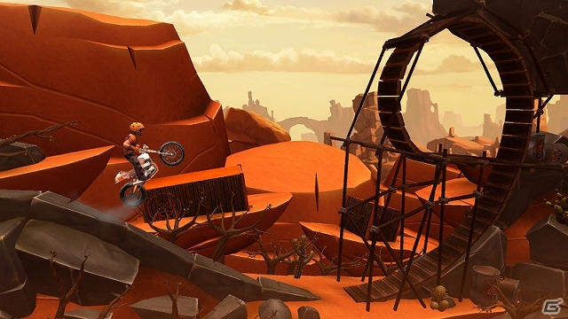 シリーズ初のモバイルゲームとなるiOS「トライアルズ ゴー」の配信日が4月10日に決定！新トレーラームービーも公開中の画像2