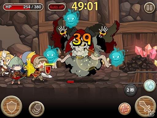 1分でヒーロー体験できるNONSTOPアクションRPG「1’m HERO」がiOS/Android向けに配信スタートの画像6