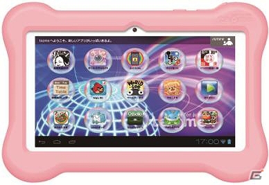ソースネクスト、子供向けタブレット端末「tap me +(タップミープラス)」に「Angry Birds」や「ワールド・オブ・グー」など計3つのアプリを提供