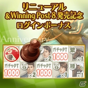 「100万人のWinning Post」2014年度版へリニューアル実施！ログインボーナスキャンペーンも開催の画像3