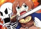 Mobage「神撃のバハムート」の人気キャラクター「ダークエンジェル・オリヴィエ」の特製缶バッジが付属した「4コマのバハムート 限定版」が発売