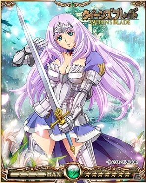 iOS/Android「栄光のガーディアンバトル」TVアニメ「クイーンズブレイド」との第5弾コラボが4月1日より開催―目玉カードはボイス付き「アンネロッテ」の画像2