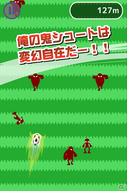 次々と牙をむく敵をかわして進み続けよう！iOS/Android「鬼シュート」が配信スタートの画像3