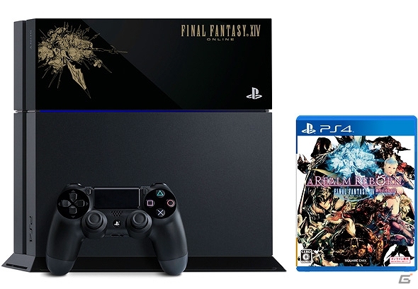 PS4版「ファイナルファンタジーXIV: 新生エオルゼア」発売記念！オリジナルデザインのPS4本体＋ゲームソフトのセットがソニーストアで販売決定の画像1