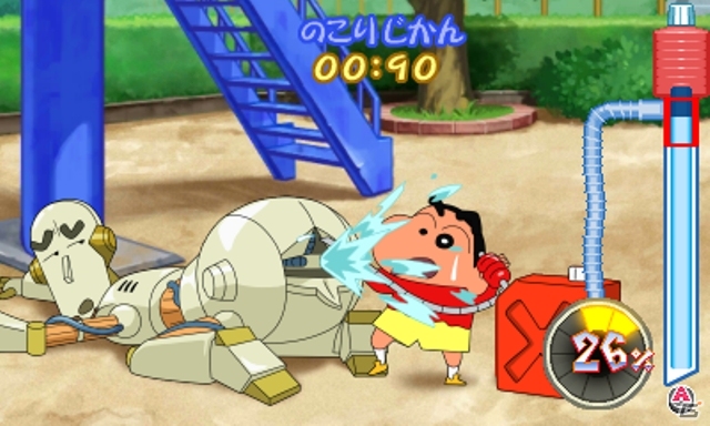 「逆襲のロボとーちゃん」がゲームで登場―3DS「クレヨンしんちゃん 嵐を呼ぶ カスカベ映画スターズ!」6つの新たな撮エイガを紹介！の画像31
