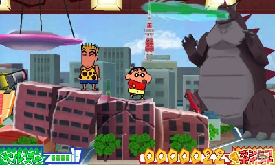 「逆襲のロボとーちゃん」がゲームで登場―3DS「クレヨンしんちゃん 嵐を呼ぶ カスカベ映画スターズ!」6つの新たな撮エイガを紹介！の画像43