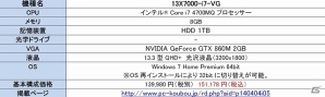 iiyamaPC、ゲーミング向けノートPC「15H7100-i7-VG」＆「13X7000-i7-VG」を発売の画像4