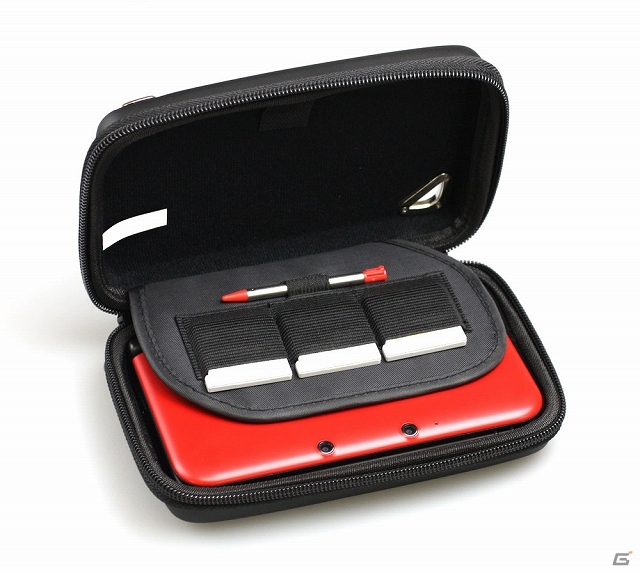 ポーチに収納したまま“すれちがい通信”の状況を確認できる！3DS LL用「おしらせポーチ」が新色ブルーを加えて再登場の画像3