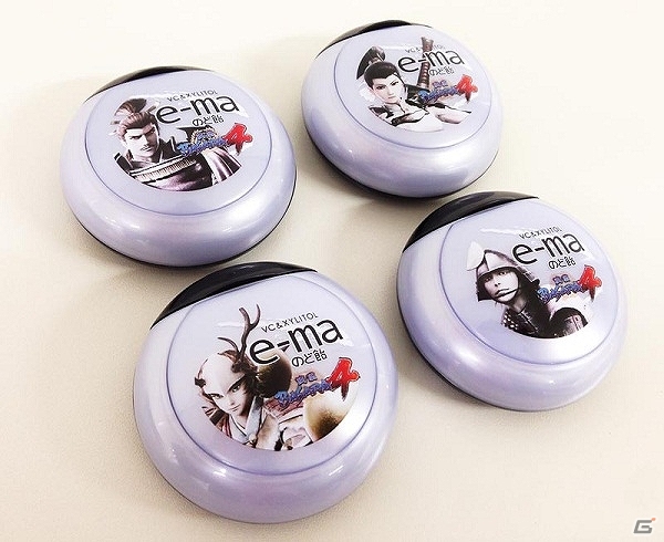 「戦国BASARA4」×「e-maのど飴」コラボレーション商品「e-maのど飴容器 戯画ベリー（ブルーベリー＆カシス味)」が販売開始の画像9