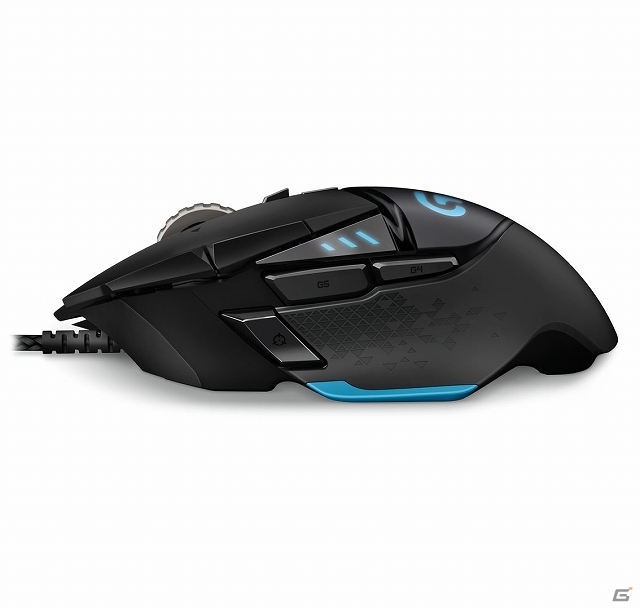 高精度センサー＆高いカスタマイズ性を備えたゲーミングマウス「ロジクール G502チューナブル ゲーミングマウス」が5月16日に発売の画像3