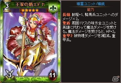 ニコニコアプリ「ディヴァイン・グリモワール」“王家の盾エドナ”が入手できるキャンペーンが開催！神聖騎士団パックも販売の画像3