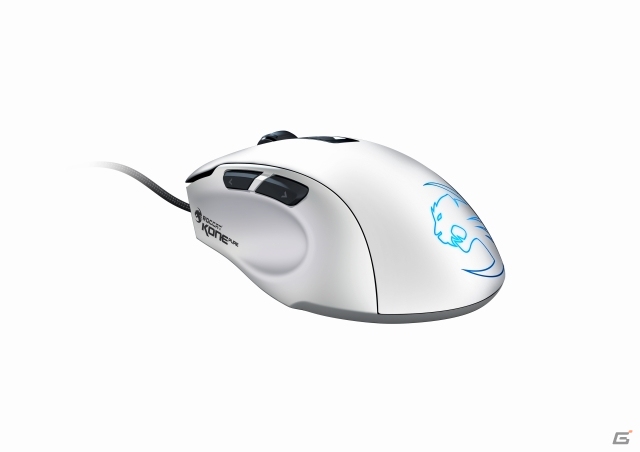 ROCCAT、レーザーマウス「Kone Pure Color Edition Phantom White」を4月18日に発売の画像1