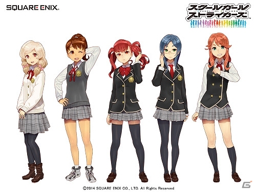 戦うヒロイン“ストライカー”たちが繰り広げる変身3Dバトル―ラノベスタイルRPG「スクールガールストライカーズ」がiOS向けに配信スタート！の画像4