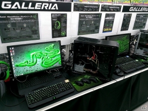 ドスパラ、秋葉原本店＆パーツ館にてゲーミングキーボード「Razer BlackWidow」「Razer BlackWidow Stealth」の発売前展示を開始の画像2