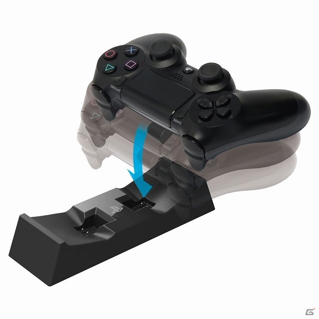 PS4用「置くだけ充電スタンド for DUALSHOCK4」「倒れにくい縦置きスタンド for PlayStation4」が5月29日に発売！PS4/PS3両対応「RAP  V3 隼」も今春発売 | Gamer