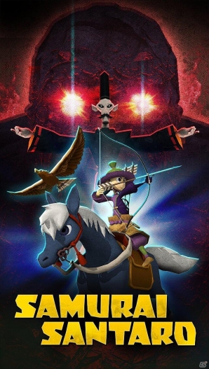 日本の伝統“流鏑馬”の本格アクションゲームが登場！iOS/Android「SAMURAI SANTARO」配信開始の画像1