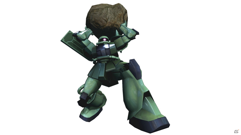 PS3「機動戦士ガンダム エクストリームバーサス フルブースト」4月16日に配信されるゲルググ（ガトー搭乗）、ザクII（ドアン搭乗）の紹介映像が公開！の画像5
