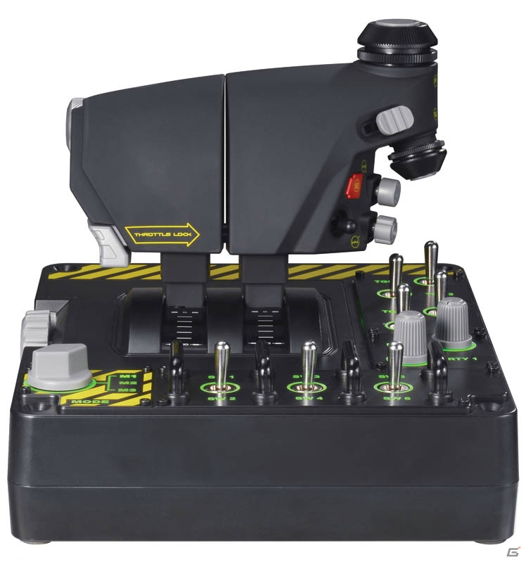 PCフライトシム操縦に最適な9軸コントローラー「Saitek Pro Flight X-55 Rhino H.O.T.A.S. System」がマッドキャッツより4月25日に発売の画像11