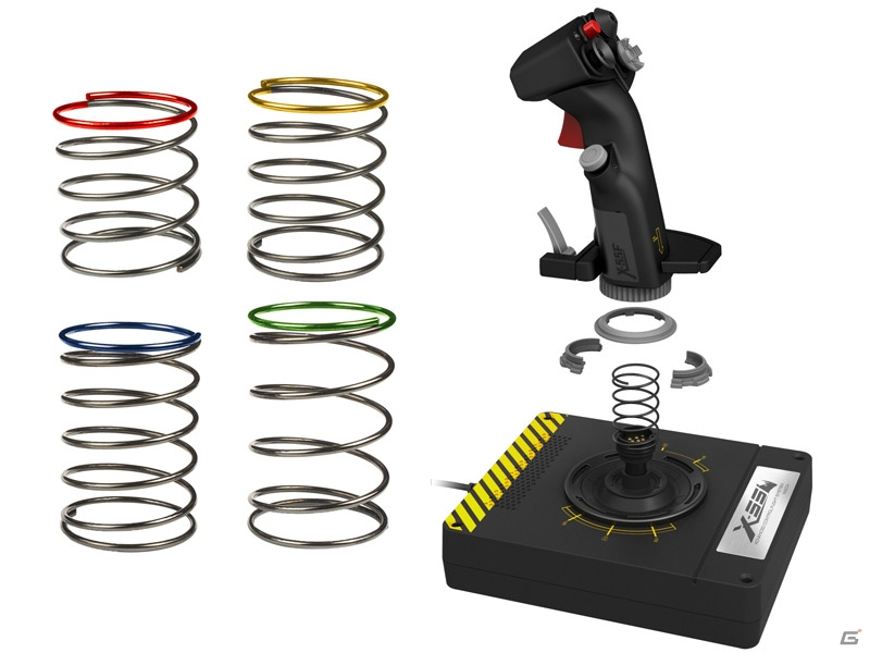 PCフライトシム操縦に最適な9軸コントローラー「Saitek Pro Flight X-55 Rhino H.O.T.A.S. System」がマッドキャッツより4月25日に発売の画像16