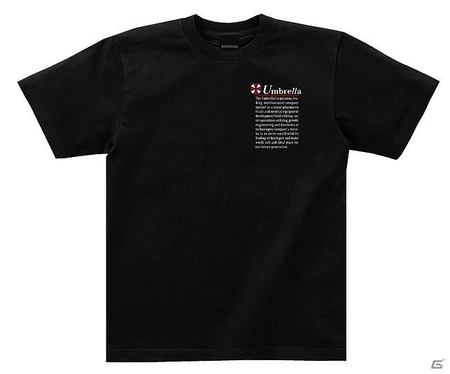 「バイオハザード」アパレルアイテムとして3種のTシャツが5月下旬よりリニューアル販売の画像6