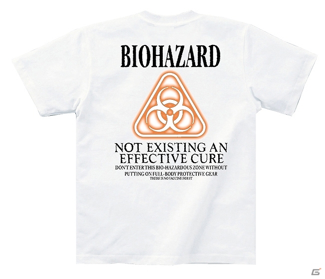 「バイオハザード」アパレルアイテムとして3種のTシャツが5月下旬よりリニューアル販売の画像7