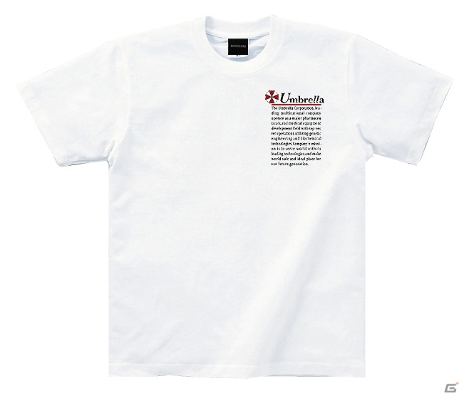 「バイオハザード」アパレルアイテムとして3種のTシャツが5月下旬よりリニューアル販売の画像8