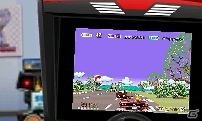 新車・新BGMなど多数の追加要素が搭載された3DS「3D アウトラン」4月23日に配信決定の画像3