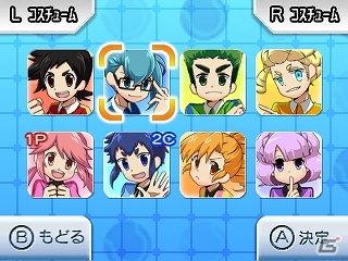 3DSダウンロードソフト「＠SIMPLE DLシリーズ Vol.26 THE テニス」が4月16日に配信決定―最大4人で遊べるテニスゲームの画像3