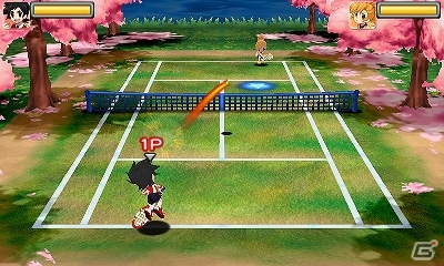 3DSダウンロードソフト「＠SIMPLE DLシリーズ Vol.26 THE テニス」が4月16日に配信決定―最大4人で遊べるテニスゲームの画像4