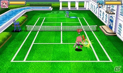 3DSダウンロードソフト「＠SIMPLE DLシリーズ Vol.26 THE テニス」が4月16日に配信決定―最大4人で遊べるテニスゲームの画像5