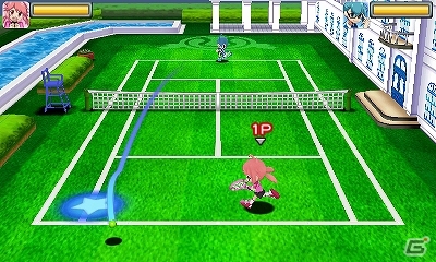 3DSダウンロードソフト「＠SIMPLE DLシリーズ Vol.26 THE テニス」が4月16日に配信決定―最大4人で遊べるテニスゲームの画像9
