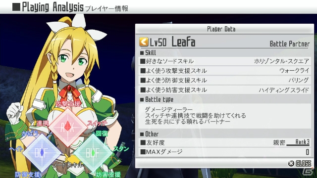 PS Vita「ソードアート・オンライン ―ホロウ・フラグメント―」にユウキが参戦！パートナーを成長させると手に入る特別衣装も紹介の画像44