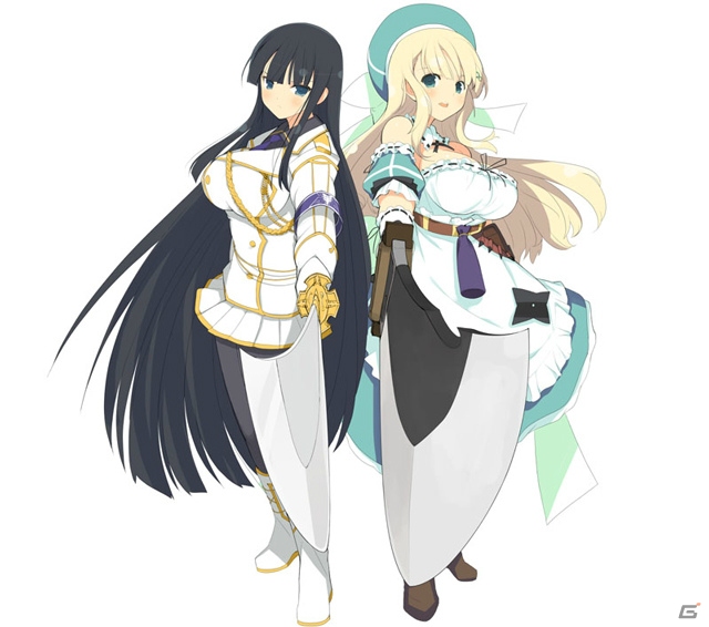 3DS「閃乱カグラ2 -真紅-」八重樫南氏が描き下ろした13名の