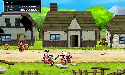 3DS「熱血魔法物語」が4月30日に配信決定！RPG風のファンタジー世界で繰り広げられるゲーム内容を紹介の画像20