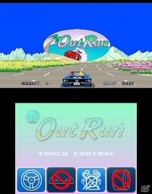3DSダウンロードソフト「3D アウトラン」が配信開始！アーケード忠実移植モードや追加マシン＆チューンナップなどの新規要素も公開の画像3