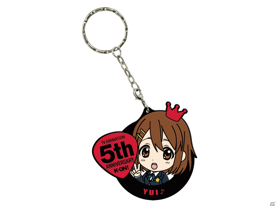 アニメ放送開始5周年を記念したアミューズメント専用景品「けいおん！5thあにばーさりー♪」が5月中旬より展開―4月26日からは一部商品が店舗限定で先行投入の画像1