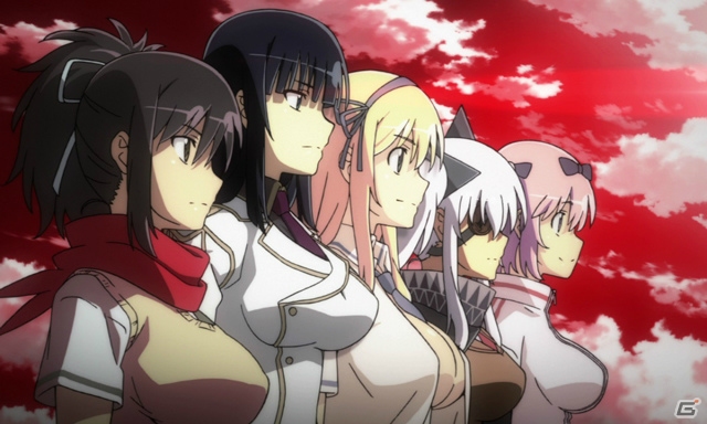 3DS「閃乱カグラ2 -真紅-」オープニングアニメが公開！新たに決定した描き下ろし店舗別購入特典のイラストラフも紹介の画像2