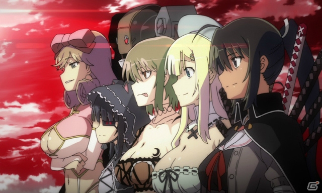3DS「閃乱カグラ2 -真紅-」オープニングアニメが公開！新たに決定した描き下ろし店舗別購入特典のイラストラフも紹介の画像3