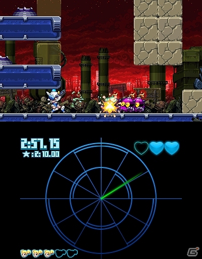 3DS横スクロールパズルアクション「マイティー スイッチ フォース!」の期間限定セールが実施中の画像9
