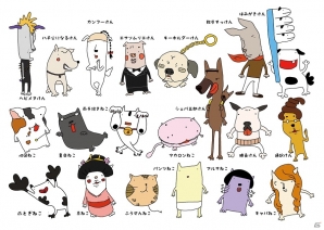 個性的なイヌとネコのゆるキャラが戦う本格タクティクスRPG「戦え！いぬねこなのね～」が配信の画像3