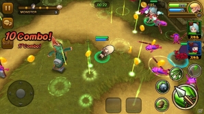 簡単操作で敵をなぎ倒す爽快な本格3DアクションRPG―iOS「大乱闘RPGガーディアンハンター」が配信の画像2